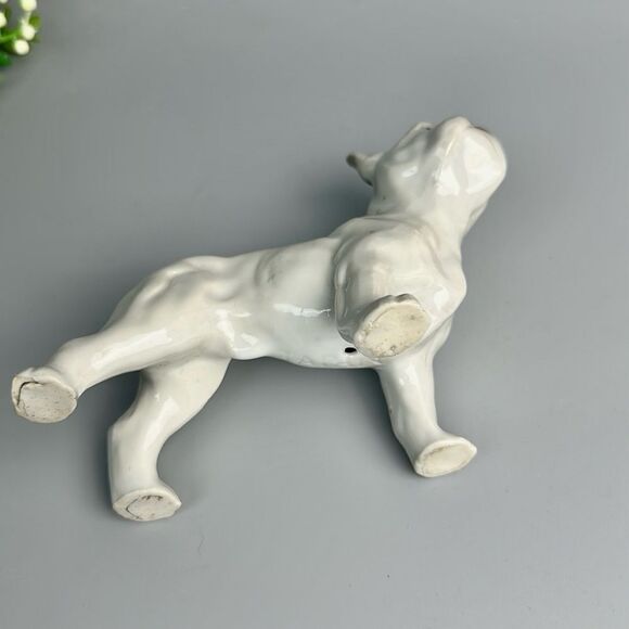 Ceramic Standing French Bulldog Dog Figurine Vintage made in Japan - Picture 8 of 11